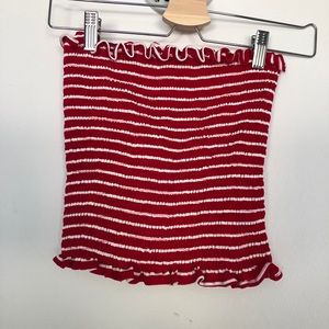 Striped Tube Top, Small